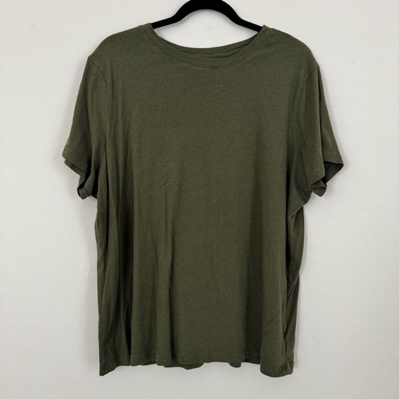 a new day Tops - Target A New Day Forest Green Women’s Short Sleeve Shirt - XXL
